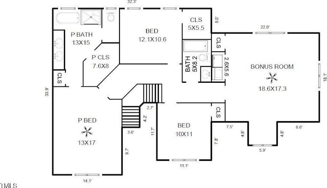 904 Oldwyck Dr, Fuquay Varina, NC 27526 - property floor plan