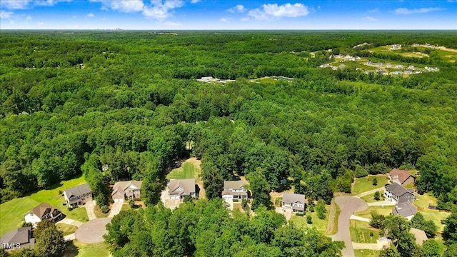1304 Double Oak Ln, Willow Springs, NC 27592 - view of property location featuring a heavily wooded area and nearby suburban area