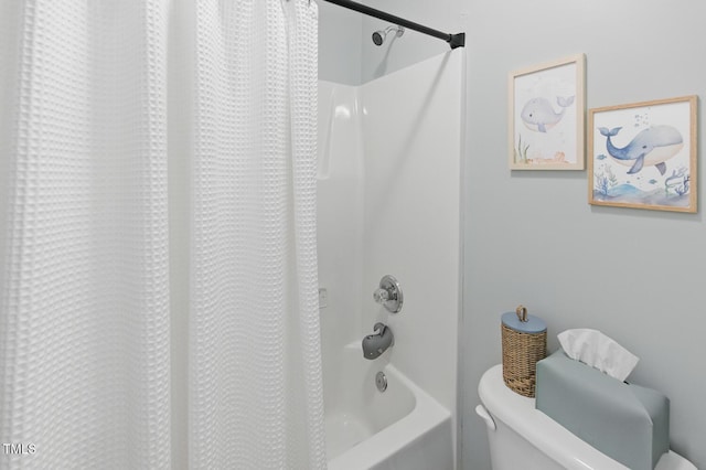 2933 Creek Moss Ave, Wake Forest, NC 27587 - full bathroom with toilet and shower / bath combo