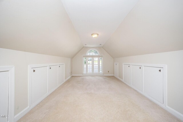 7605 Sandy Lake Ct, Raleigh, NC 27613 - bonus room with light colored carpet and vaulted ceiling