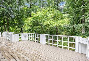 7605 Sandy Lake Ct, Raleigh, NC 27613 - view of wooden terrace