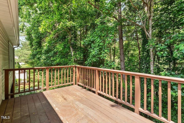 4724 Ludwell Branch Ct, Raleigh, NC 27612 - view of wooden terrace