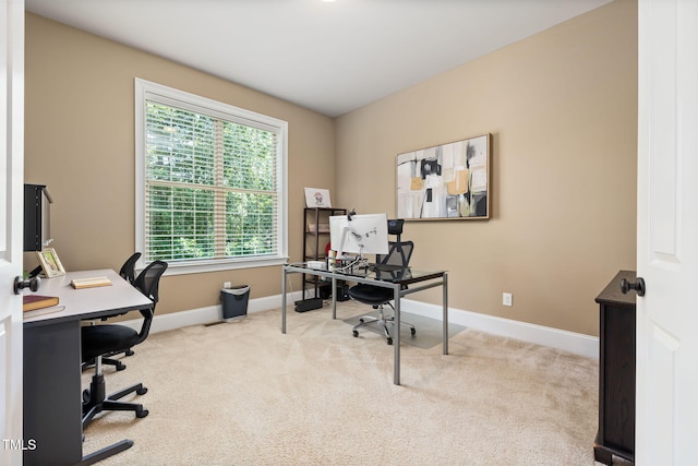 7632 Summer Pines Way, Wake Forest, NC 27587 - office with carpet floors and baseboards