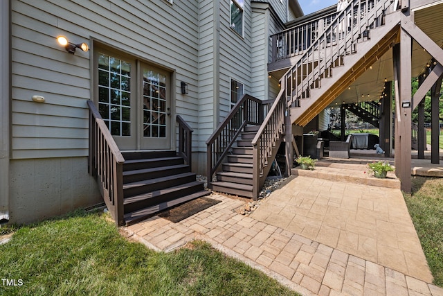 7632 Summer Pines Way, Wake Forest, NC 27587 - doorway to property with a patio area