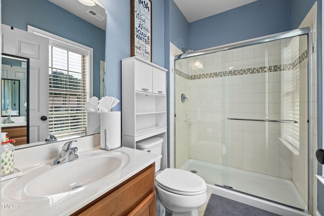7632 Summer Pines Way, Wake Forest, NC 27587 - bathroom with a stall shower and vanity