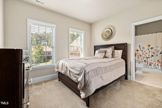 7632 Summer Pines Way, Wake Forest, NC 27587 - bedroom with carpet and connected bathroom