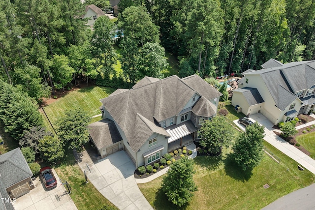 7632 Summer Pines Way, Wake Forest, NC 27587 - view from above of property