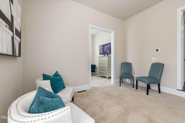7632 Summer Pines Way, Wake Forest, NC 27587 - sitting room with light colored carpet and baseboards