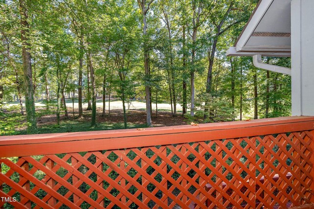 403 Rutherglen Dr, Cary, NC 27511 - view of wooden deck