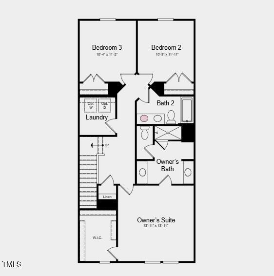 8763 Wardle Ct, Wake Forest, NC 27587 - property floor plan