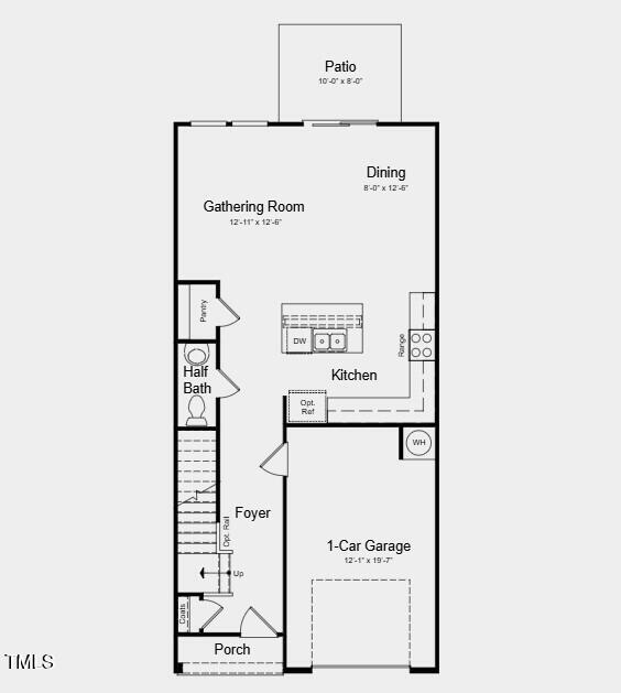 8763 Wardle Ct, Wake Forest, NC 27587 - floor plan / room layout