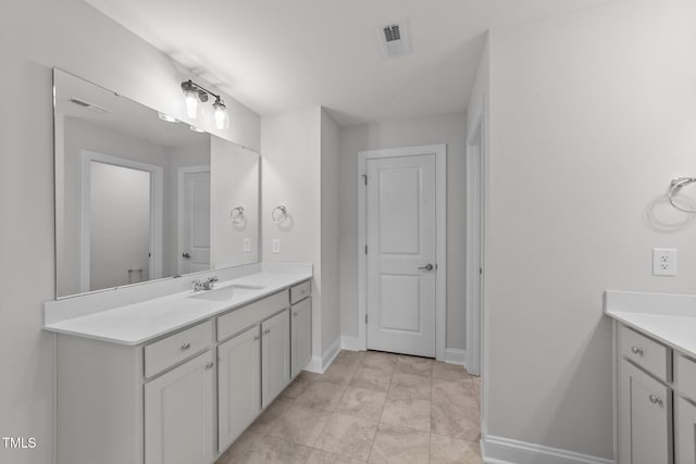3500 Bailey Lake Dr, Fuquay Varina, NC 27526 - bathroom featuring vanity and baseboards