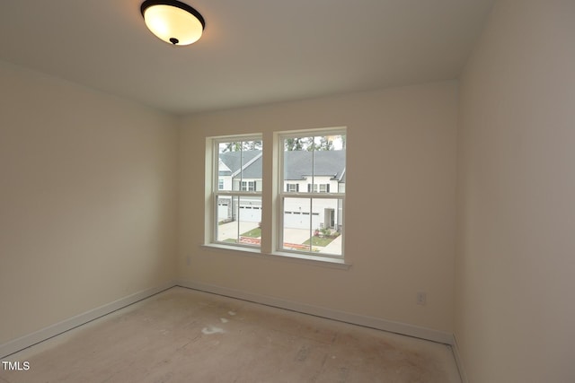 6973 Doddridge Ln Unit 17, Cary, NC 27519 - spare room featuring baseboards