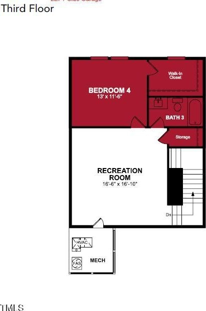 6973 Doddridge Ln Unit 17, Cary, NC 27519 - floor plan / room layout