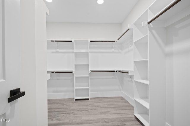 107 Mohave Dr, Louisburg, NC 27549 - walk in closet with wood finished floors