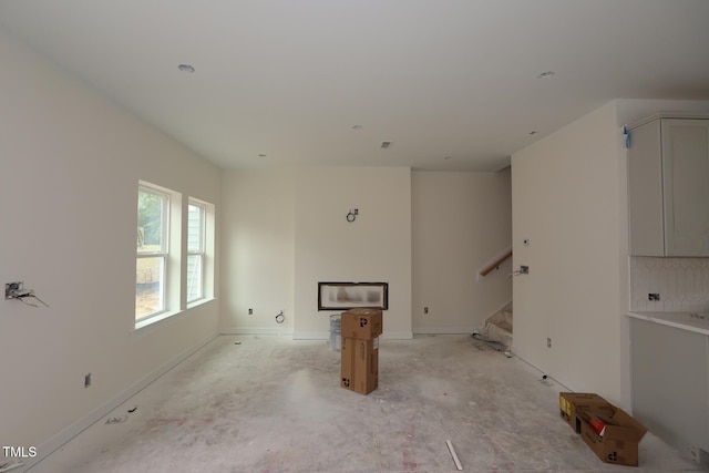 7106 Hubner Pl Unit 44, Cary, NC 27519 - spare room with stairs and baseboards