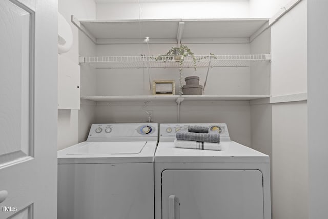 508 Hidden Cellars Dr, Holly Springs, NC 27540 - washroom featuring separate washer and dryer