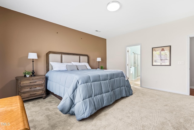 1400 Manley Ct, Fuquay Varina, NC 27526 - carpeted bedroom with baseboards and connected bathroom