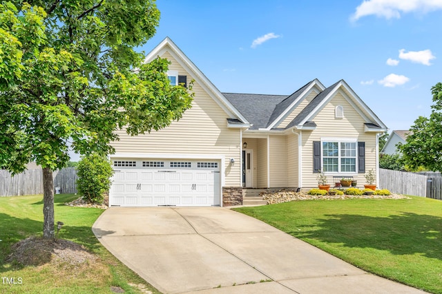 1400 Manley Ct, Fuquay Varina, NC 27526 - traditional-style home featuring driveway and a shingled roof