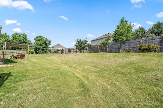 1400 Manley Ct, Fuquay Varina, NC 27526 - view of yard