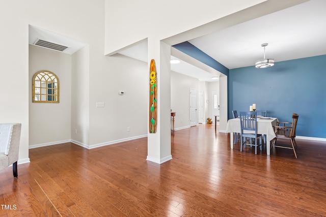1400 Manley Ct, Fuquay Varina, NC 27526 - dining space with wood finished floors and baseboards