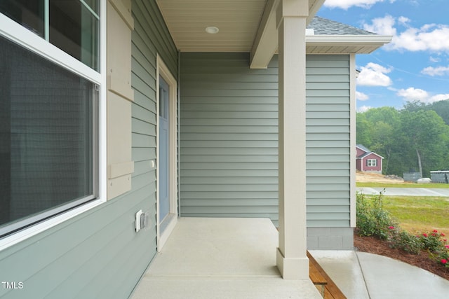 147 Harmony Trl, Broadway, NC 27505 - view of covered porch