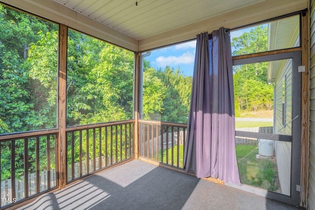 20 Sugarpine Trl, Clayton, NC 27520 - unfurnished sunroom featuring healthy amount of natural light