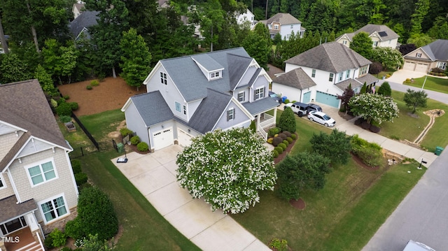 2661 Silver Bend Dr, Apex, NC 27539 - aerial view of residential area