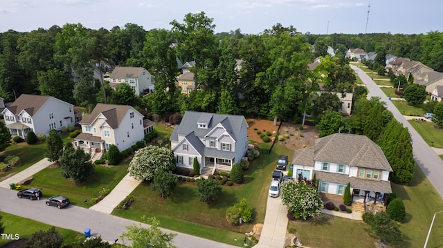 2661 Silver Bend Dr, Apex, NC 27539 - aerial perspective of suburban area