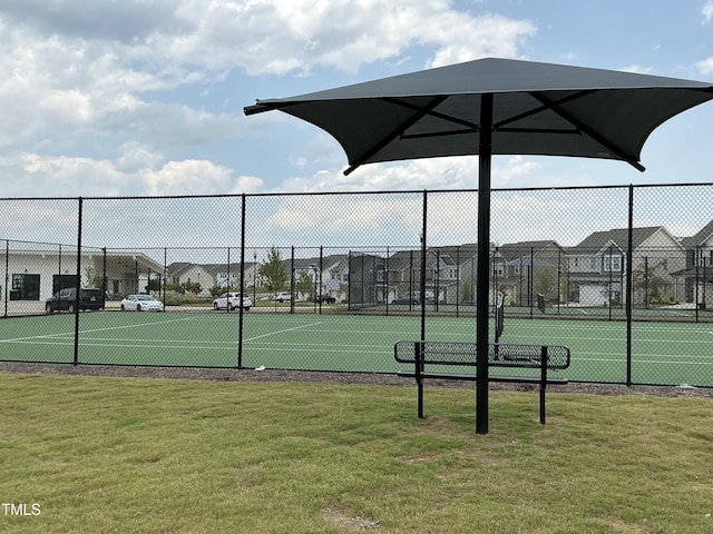 1116 Sidney Creek Dr Unit 1116, Zebulon, NC 27597 - view of tennis court