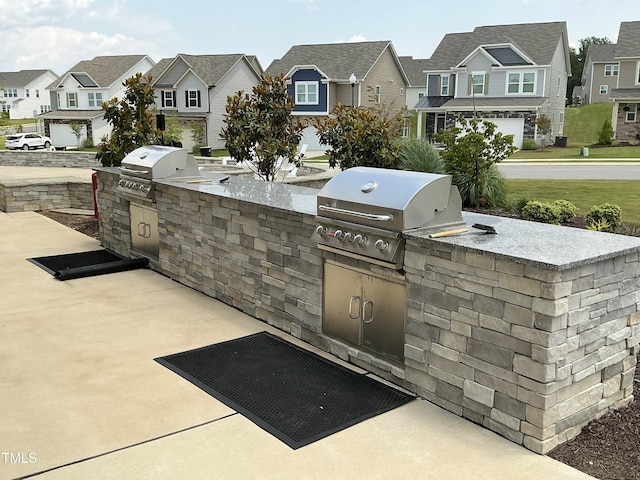 1116 Sidney Creek Dr Unit 1116, Zebulon, NC 27597 - view of patio with a residential view
