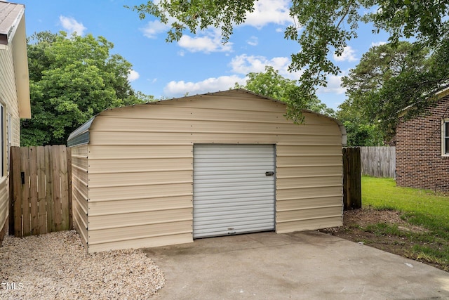 206 Bryant Cir, Goldsboro, NC 27534 - view of detached garage