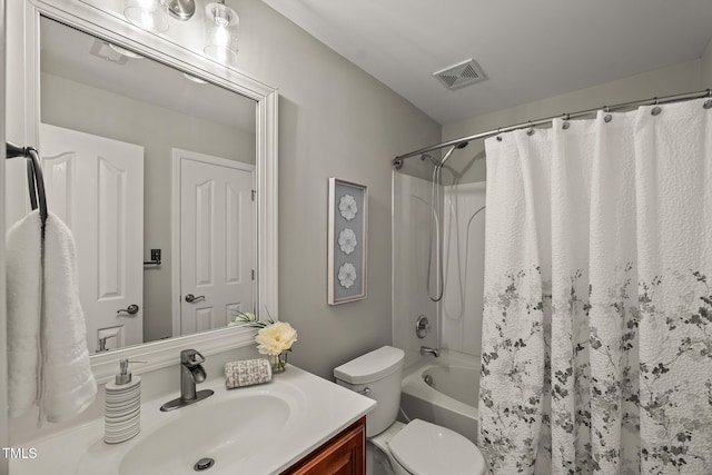 7873 Cape Charles Dr, Raleigh, NC 27617 - full bath featuring vanity and shower / bath combo with shower curtain