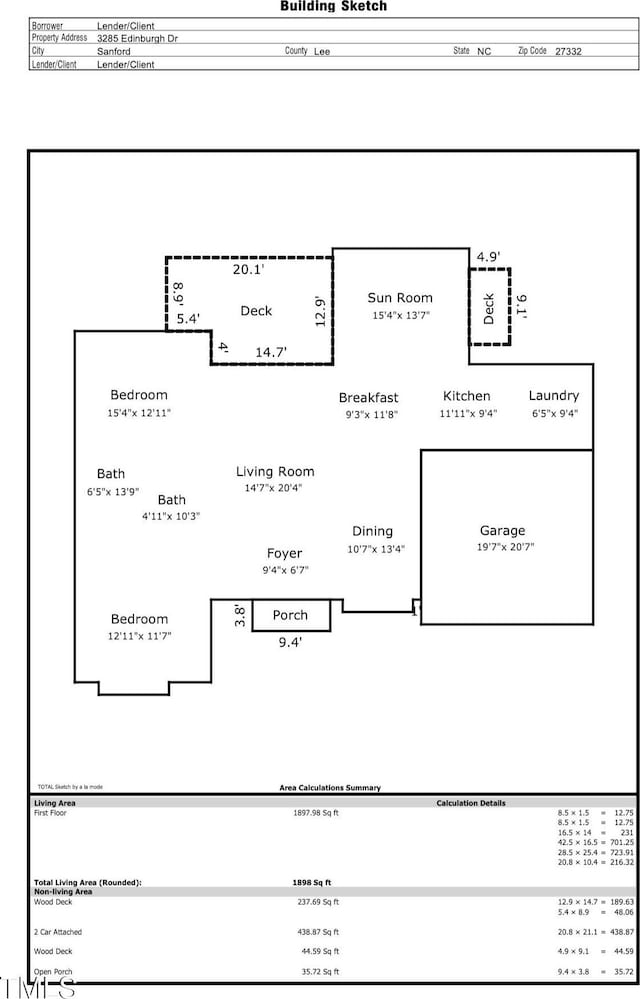 3285 Edinburgh Dr, Sanford, NC 27332 - photo 46