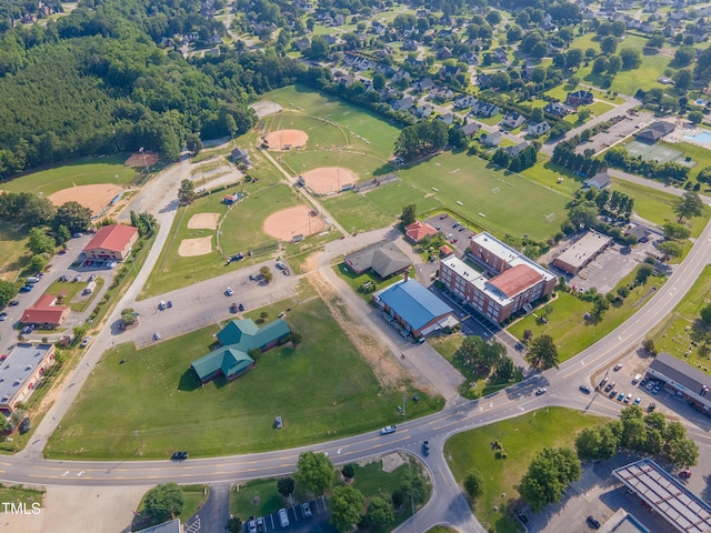 470 E Wellesley Dr, Clayton, NC 27520 - aerial view of property and surrounding area
