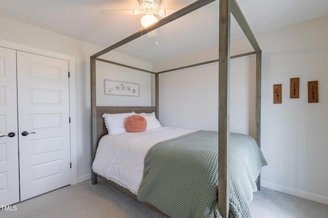 470 E Wellesley Dr, Clayton, NC 27520 - bedroom with carpet flooring and a ceiling fan