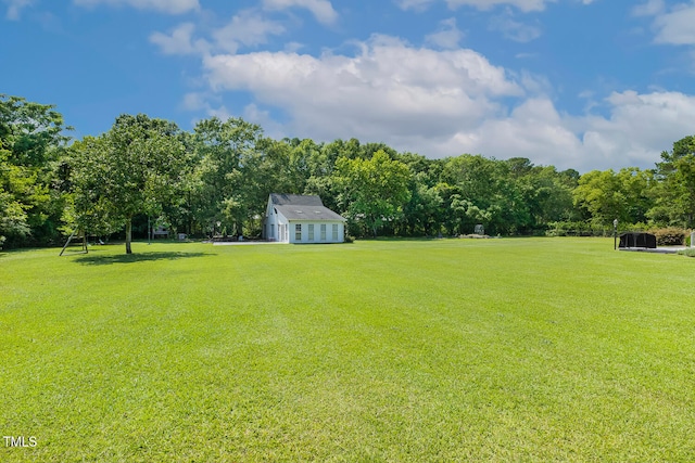 206 W Stoneybrook Ct, Benson, NC 27504 - view of green lawn