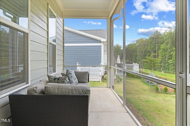 857 Whistable Ave, Wake Forest, NC 27587 - view of sunroom