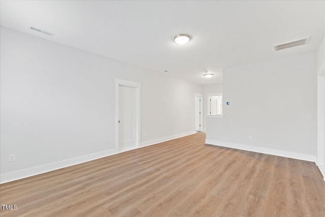 857 Whistable Ave, Wake Forest, NC 27587 - spare room with light wood-style flooring and baseboards