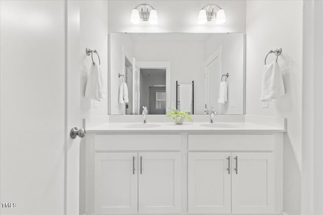 857 Whistable Ave, Wake Forest, NC 27587 - bathroom with double vanity