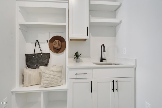1100 Balsawood Dr Unit 5, Durham, NC 27705 - mudroom featuring a sink