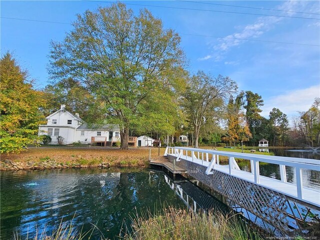 3647 Olivia Rd, Sanford, NC 27332 - dock with a water view