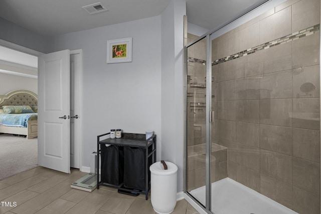 204 Ashland Hill Dr, Holly Springs, NC 27540 - ensuite bathroom with a shower stall and baseboards