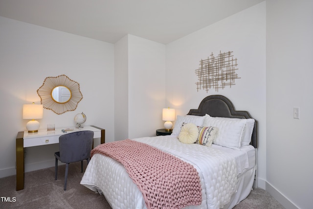 134 Beacon Dr, Pittsboro, NC 27312 - bedroom with carpet floors, baseboards, and a desk
