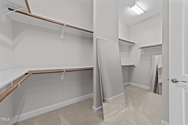 7502 Latteri Ct, Raleigh, NC 27613 - spacious closet featuring carpet floors