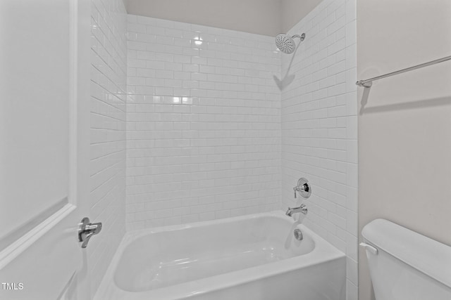 7502 Latteri Ct, Raleigh, NC 27613 - bathroom with toilet and  shower combination