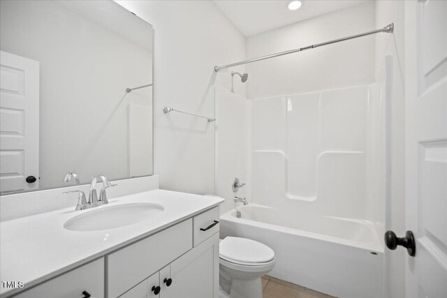 214 George Pine Way, Knightdale, NC 27545 - full bath featuring toilet, washtub / shower combination, and vanity