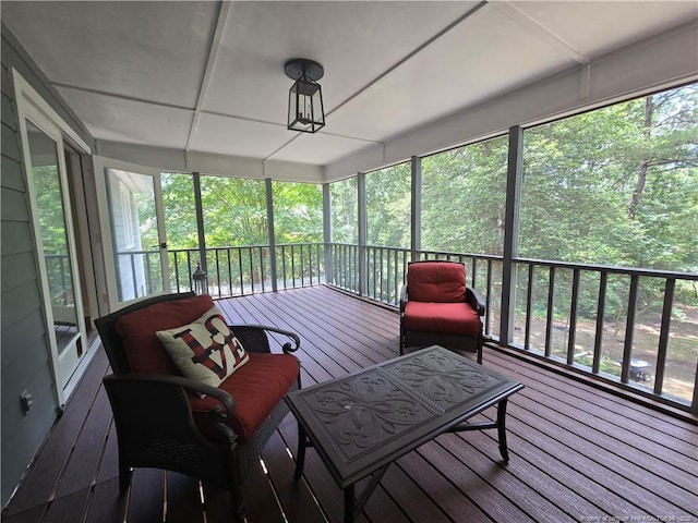 409 Thimbleberry Dr, Vass, NC 28394 - view of sunroom / solarium