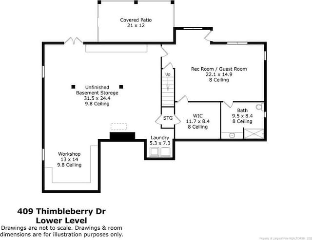 409 Thimbleberry Dr, Vass, NC 28394 - property floor plan