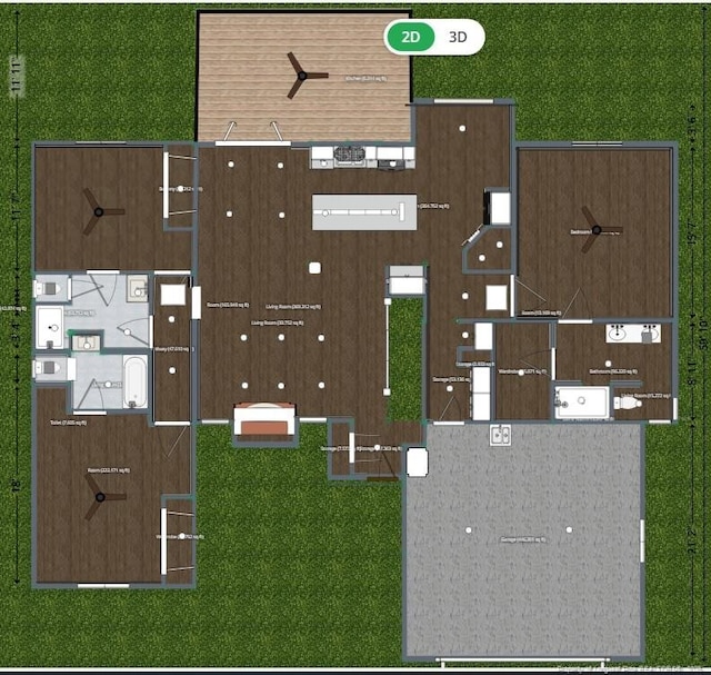 409 Thimbleberry Dr, Vass, NC 28394 - property floor plan